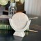 Natural Soapstone Compass Sculpture Handcrafted Desk Decor Piece Unique Gift for Him or Friend